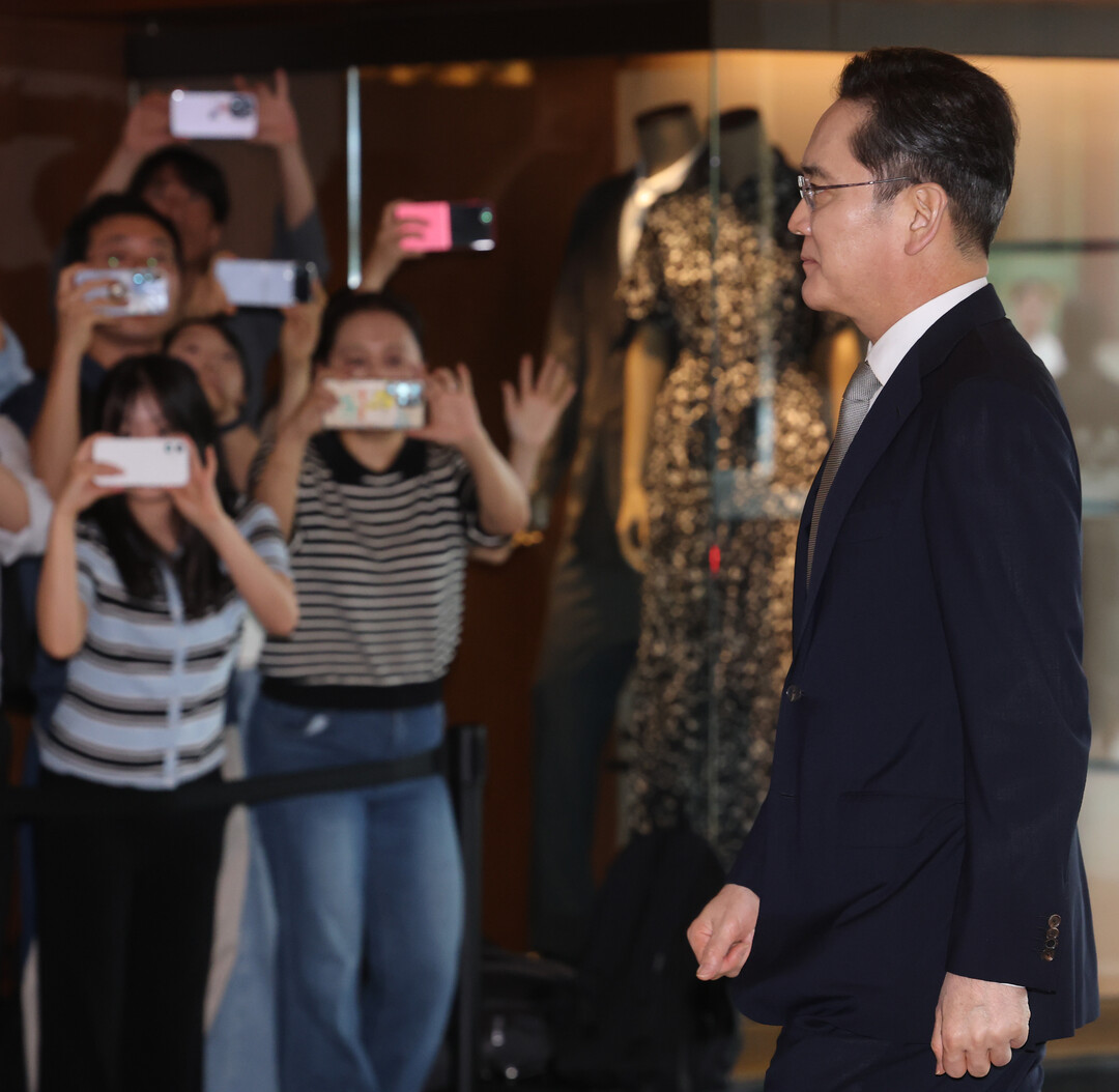 삼성 호암상 시상식 참석하는 이재용 ...